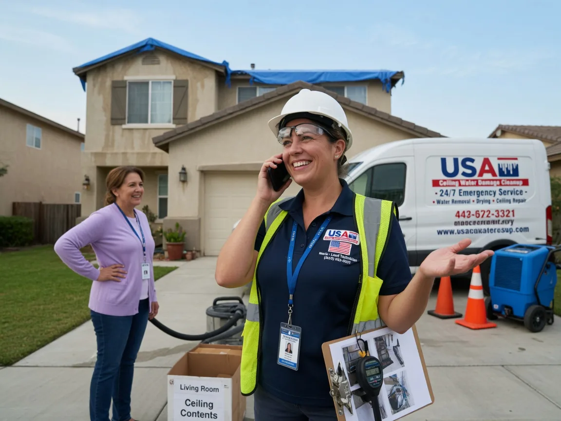 Ceiling Water Damage Restoration Mission, SD FAQs